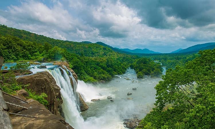 Athirapally Waterfalls | Athirapally Falls, Kerala | Vazhachal Falls, Kerala