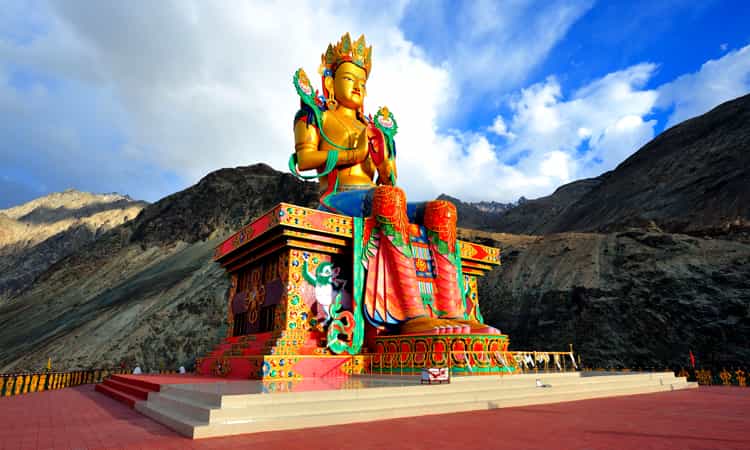 Diskit Monastery - Places to Visit in Ladakh
