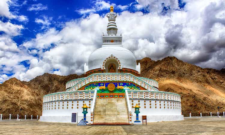 Shanti Stupa - Places to Visit in Ladakh
