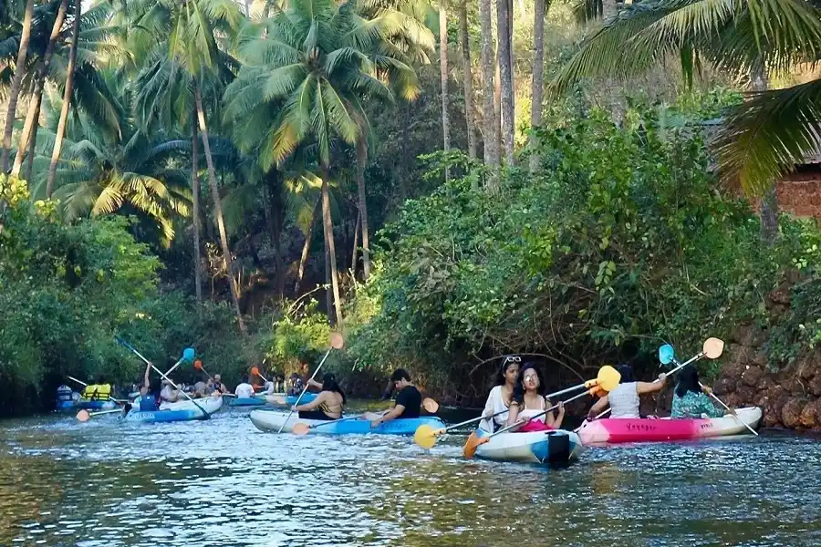 Kayaking in Goa